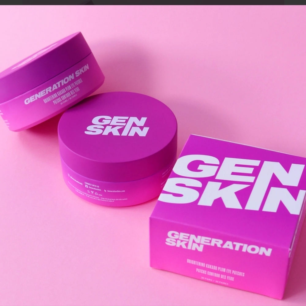 Generation Skin brightening kakadu plum eye patches